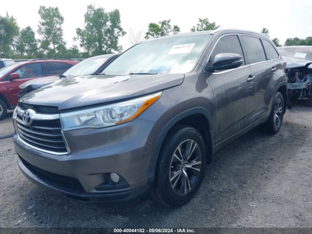 5TDJKRFH0GS244822 Toyota Highlander Xle V6