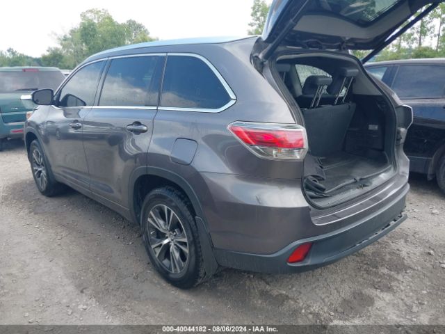 5TDJKRFH0GS244822 Toyota Highlander Xle V6