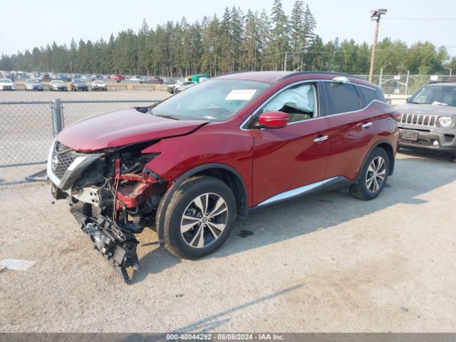5N1AZ2BJ3NC113714 Nissan Murano Sv Fwd