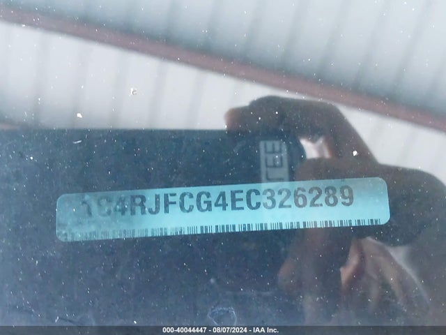 1C4RJFCG4EC326289 Jeep Grand Cherokee Overland