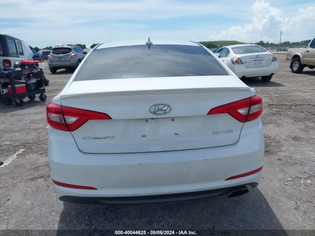 5NPE24AFXGH329201 Hyundai SONATA SE