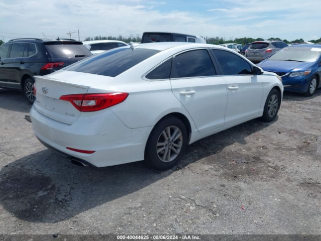 5NPE24AFXGH329201 Hyundai SONATA SE