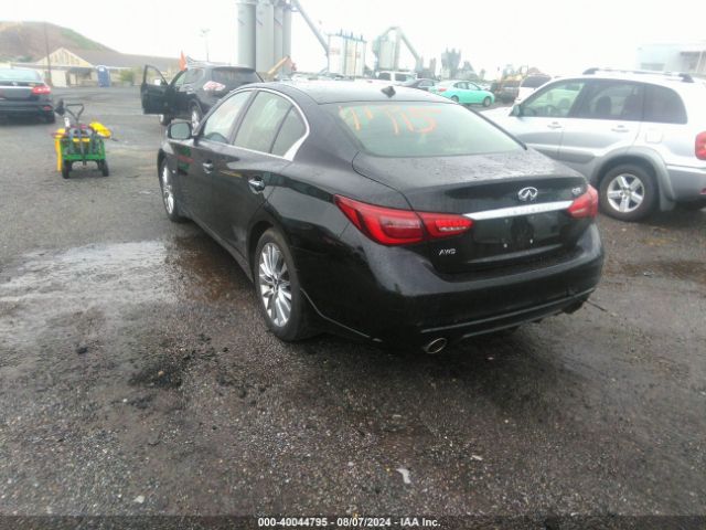 JN1EV7AR8KM593621 Infiniti Q50 3.0t Luxe