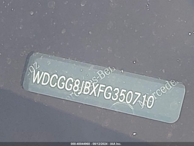 WDCGG8JBXFG350710 Mercedes-Benz Glk 350 4matic