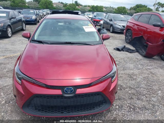 JTDEAMDEXNJ043939 Toyota Corolla Hybrid Le