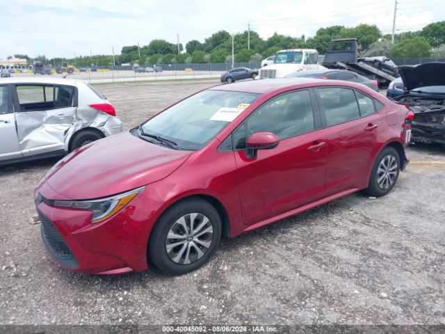 JTDEAMDEXNJ043939 Toyota Corolla Hybrid Le
