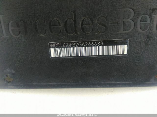 WDDUG8FB2GA266683 Mercedes-Benz S 550 4matic