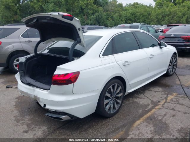 WAUBBAF48MN009490 Audi A4 Premium Plus 40 Tfsi Quattro S Tronic