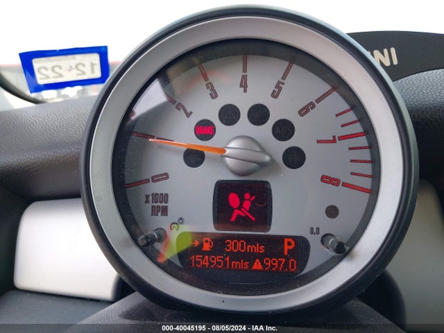 2009 MINI COOPER WMWMF33589TT68833 Photo 6