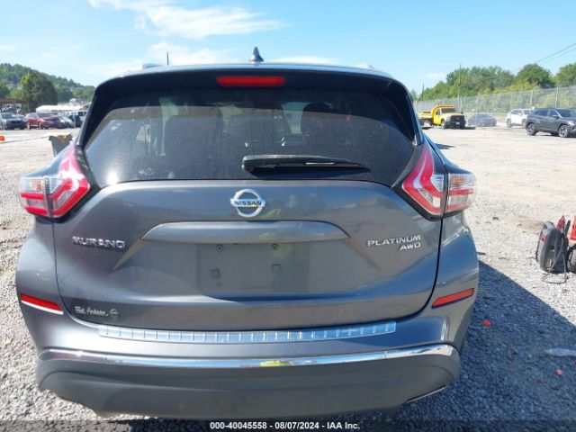 5N1AZ2MHXHN106956 Nissan Murano Platinum