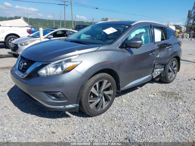 5N1AZ2MHXHN106956 Nissan Murano Platinum
