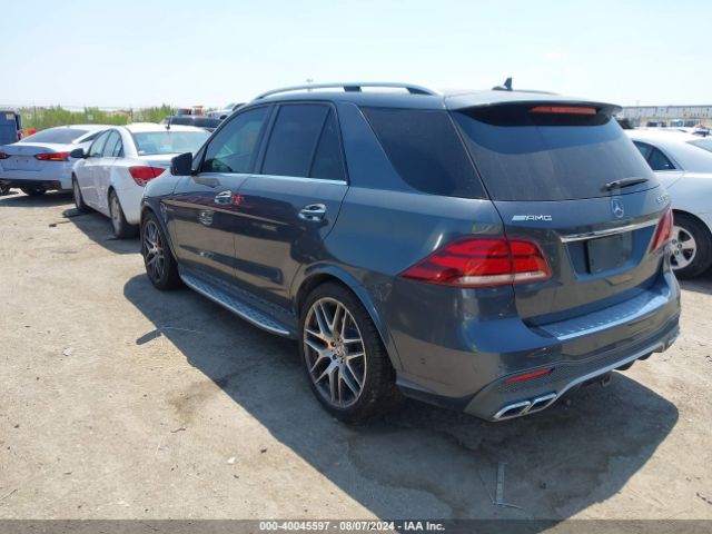 4JGDA7FB8GA760595 Mercedes-Benz Amg Gle 63 S 4matic