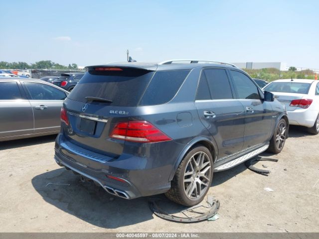 4JGDA7FB8GA760595 Mercedes-Benz Amg Gle 63 S 4matic