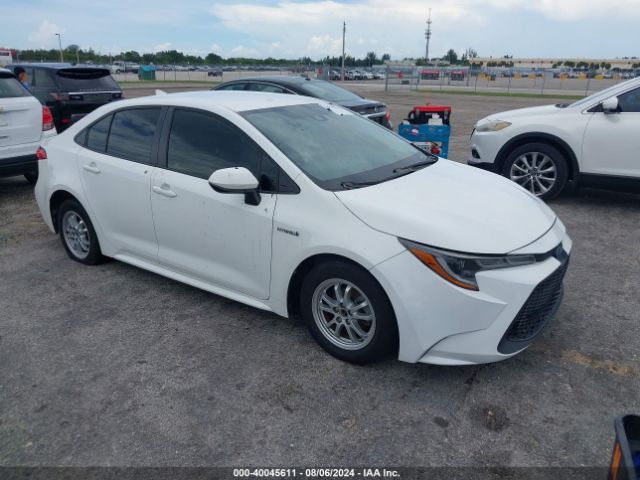 Toyota Corolla Hybrid Le 2020 JTDEBRBE7LJ014036 Image 1