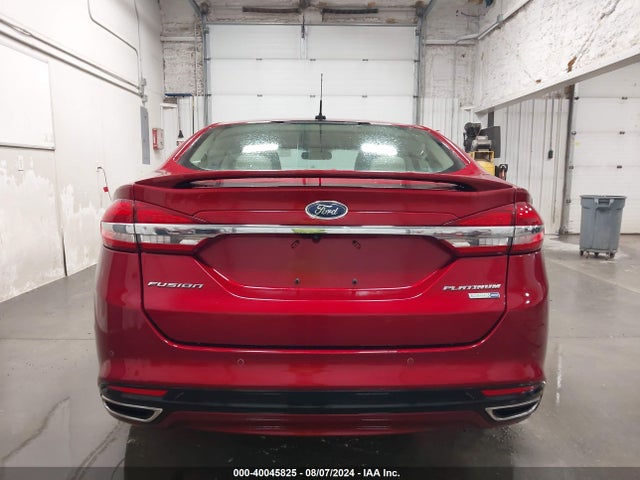Ford Fusion Platinum 2018 3FA6P0D92JR115690 Image 16