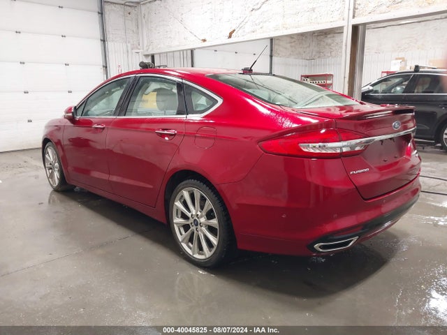 Ford Fusion Platinum 2018 3FA6P0D92JR115690 Image 3