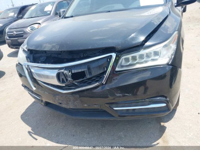 5FRYD3H49GB012593 Acura Mdx Technology   Acurawatch Plus Packages/technology Package