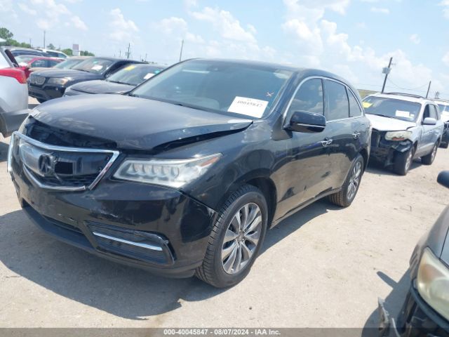 5FRYD3H49GB012593 Acura Mdx Technology   Acurawatch Plus Packages/technology Package