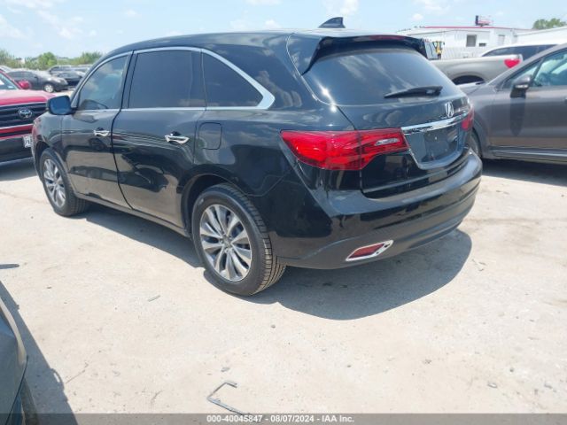 5FRYD3H49GB012593 Acura Mdx Technology   Acurawatch Plus Packages/technology Package