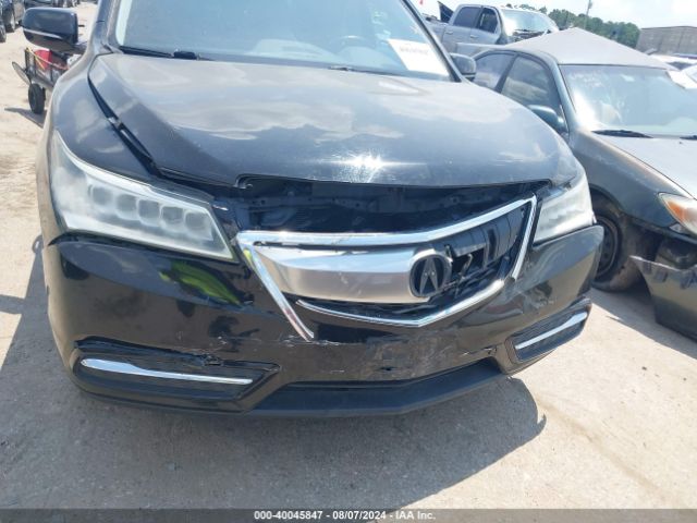 5FRYD3H49GB012593 Acura Mdx Technology   Acurawatch Plus Packages/technology Package