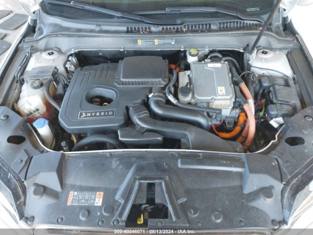 3LN6L5LUXKR607213 Lincoln Mkz Hybrid Reserve I