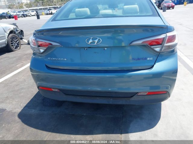 KMHE24L1XGA019232 Hyundai Sonata Hybrid Se
