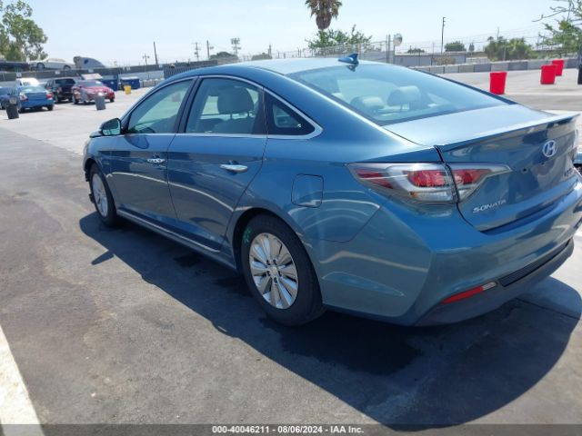 KMHE24L1XGA019232 Hyundai Sonata Hybrid Se