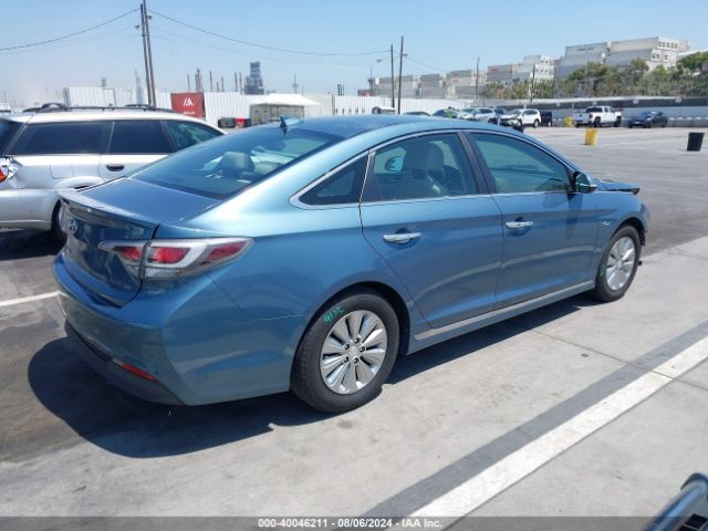 KMHE24L1XGA019232 Hyundai Sonata Hybrid Se