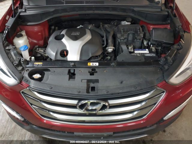 5XYZUDLA7GG344064 Hyundai Santa Fe Sport 2.0l Turbo