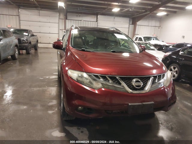 2011 Nissan Murano Sl მანქანა იყიდება აუქციონზე, vin: JN8AZ1MW3BW158609, აუქციონის ნომერი: 40046529