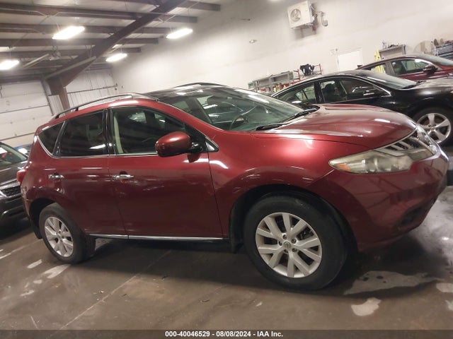 2011 Nissan Murano Sl მანქანა იყიდება აუქციონზე, vin: JN8AZ1MW3BW158609, აუქციონის ნომერი: 40046529
