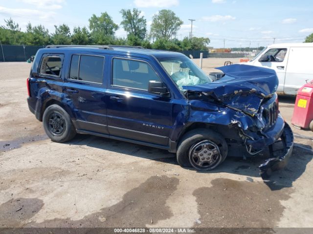 1C4NJPBA0HD150213 Jeep Patriot Sport Fwd