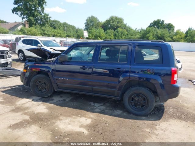 1C4NJPBA0HD150213 Jeep Patriot Sport Fwd