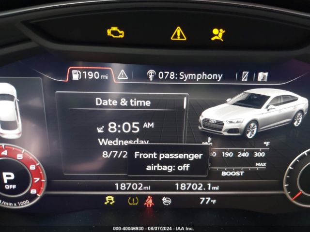 2019 AUDI S5 WAUB4CF53KA002692 Photo 6