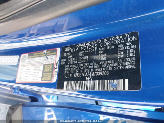 KNDETCA24M7039203 KIA Seltos Sx Turbo