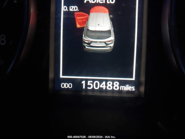 Toyota Highlander Xle V6 2016 5TDJKRFH2GS350723 Image 7