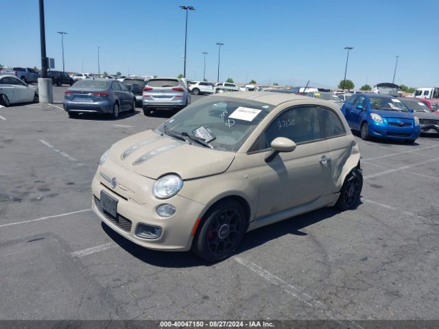 2012 FIAT 500 3C3CFFBR4CT116310 Photo 1