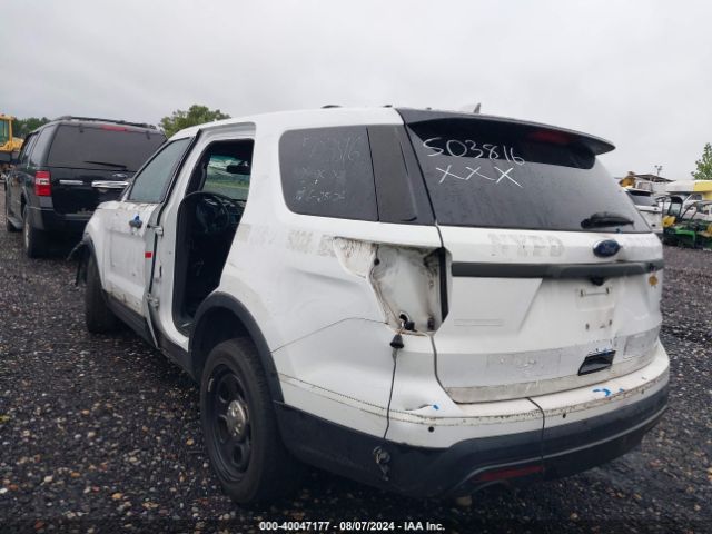 1FM5K8AR3GGA78166 Ford Utility Police Interceptor