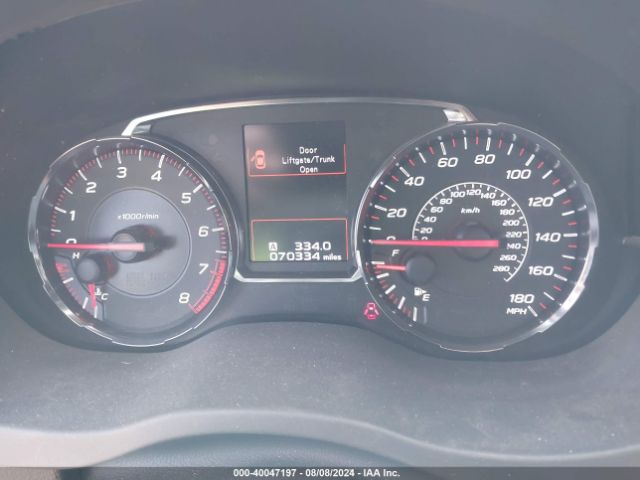 JF1VA1C61J9820907 Subaru Wrx Premium