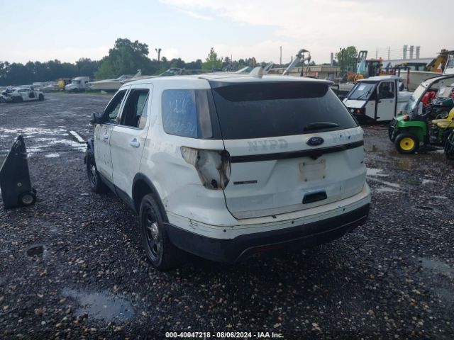 1FM5K8AR6GGB65012 Ford Utility Police Interceptor