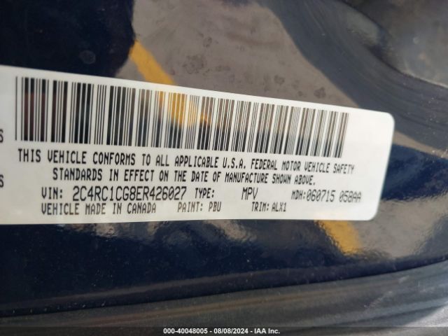 2C4RC1CG8ER426027 Chrysler Town & Country Touring-l