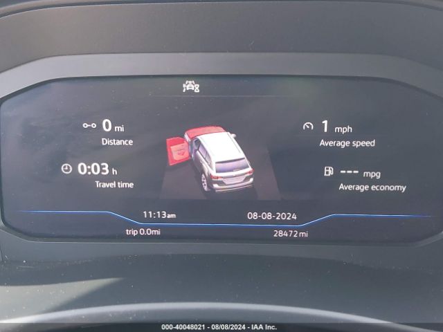 1V2TR2CA3MC576980 Volkswagen Atlas 3.6l V6 Sel Premium