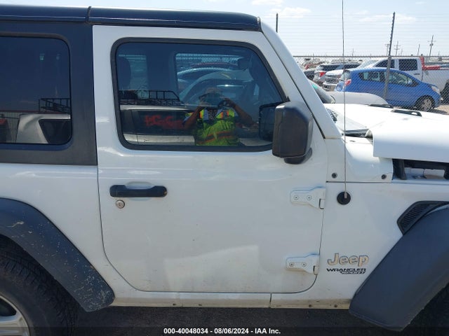1C4GJXAG0JW257920 Jeep Wrangler Sport S 4x4