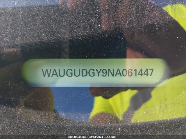 WAUGUDGY9NA061447 Audi A3 Premium 40 Tfsi Quattro S Tronic
