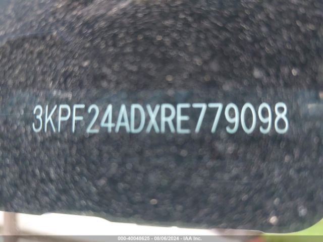 3KPF24ADXRE779098 KIA Forte Lxs