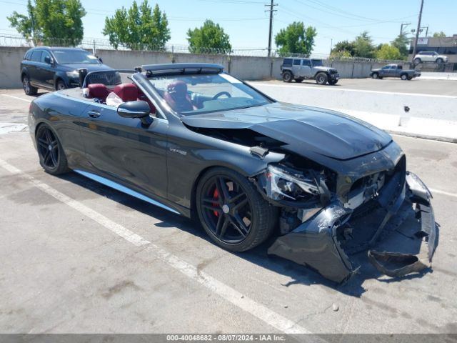 2019 MERCEDES-BENZ AMG S 63 WDDXK8JB4KA035845