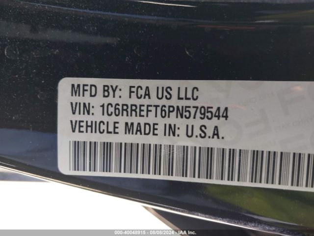 1C6RREFT6PN579544 RAM 1500 Big Horn  4x2 5'7 Box