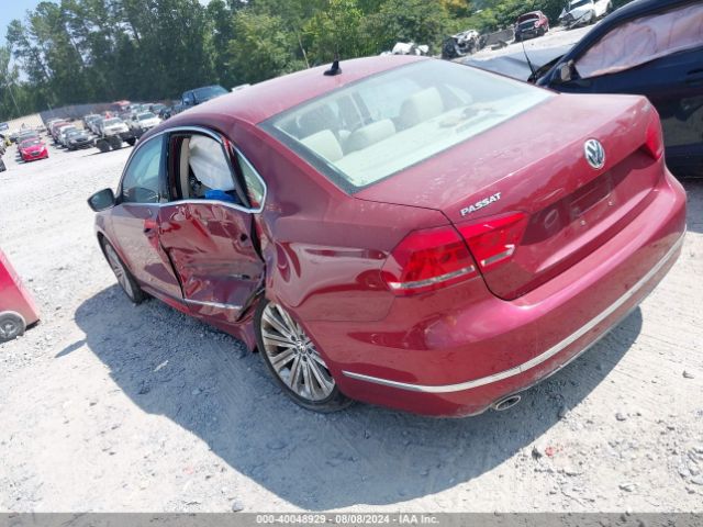 1VWCT7A37FC028498 Volkswagen Passat 1.8t Sel Premium