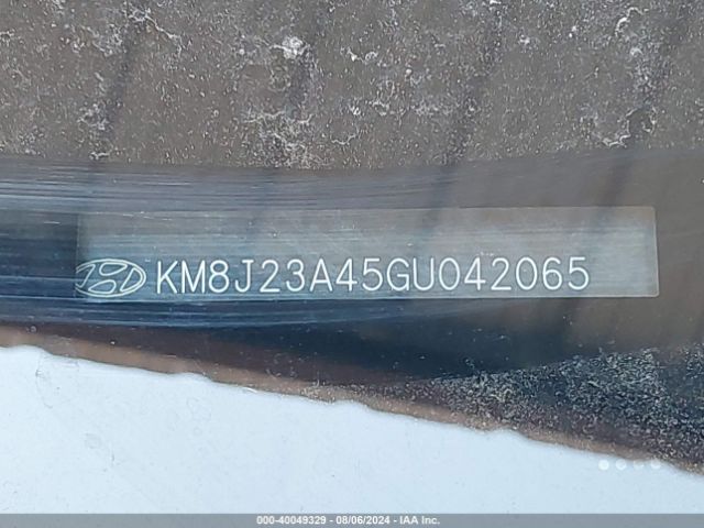 KM8J23A45GU042065 Hyundai TUCSON SE