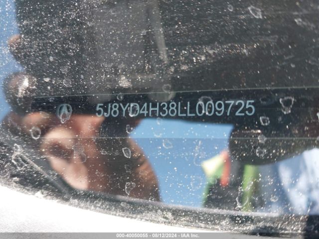 5J8YD4H38LL009725 Acura Mdx Standard
